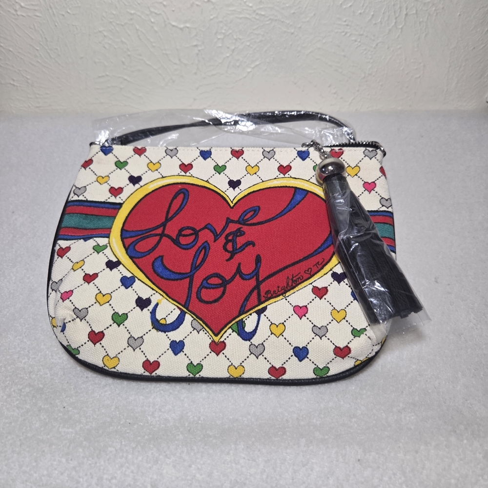 Brighton Multicolor Heart Love & Joy Pouch